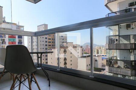 Varanda de apartamento para alugar com 1 quarto, 54m² em Aparecida, Santos