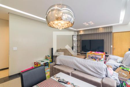 Sala de apartamento à venda com 4 quartos, 128m² em Jardim, Santo André