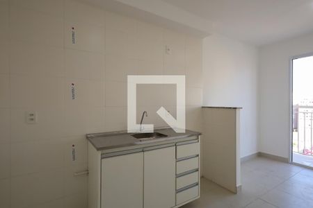 Cozinha de apartamento para alugar com 2 quartos, 35m² em Barra Funda, São Paulo