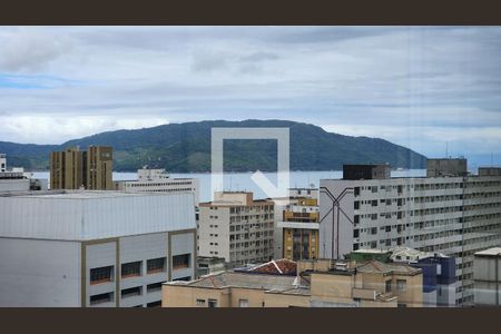 Vista da Sala de apartamento para alugar com 2 quartos, 121m² em Gonzaga, Santos