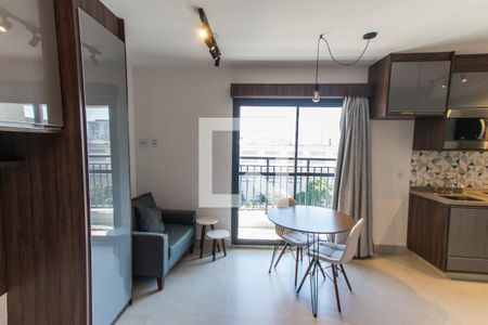 Quarto e Sala   de apartamento para alugar com 1 quarto, 27m² em Tucuruvi, São Paulo