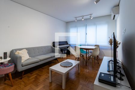 Sala de apartamento para alugar com 1 quarto, 48m² em Jardim Paulista, São Paulo