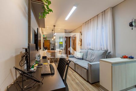 Sala de apartamento para alugar com 2 quartos, 50m² em Jardim Paraiso, Santo André