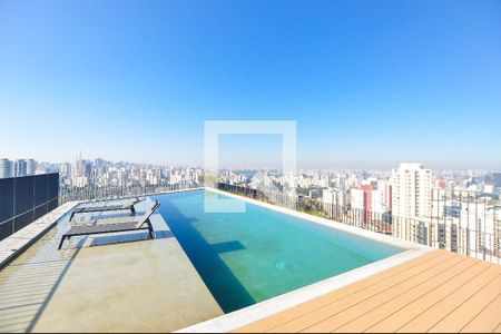 Studio para alugar com 46m², 1 quarto e 1 vaga Studio para alugar com 46m², 1 quarto e 1 vagaÁrea comum - Piscina