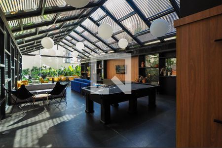 Studio para alugar com 46m², 1 quarto e 1 vaga Studio para alugar com 46m², 1 quarto e 1 vagaÁrea comum - Salão de festas