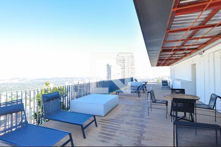 Studio para alugar com 46m², 1 quarto e 1 vaga Studio para alugar com 46m², 1 quarto e 1 vagaÁrea comum - Piscina