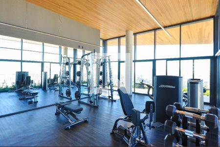 Studio para alugar com 46m², 1 quarto e 1 vaga Studio para alugar com 46m², 1 quarto e 1 vagaÁrea comum - Academia