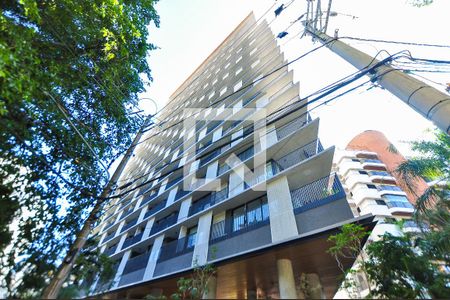 Studio para alugar com 46m², 1 quarto e 1 vaga Studio para alugar com 46m², 1 quarto e 1 vagaFachada