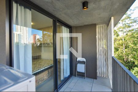 Studio para alugar com 46m², 1 quarto e 1 vaga Studio para alugar com 46m², 1 quarto e 1 vagaVaranda