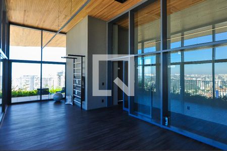 Studio para alugar com 46m², 1 quarto e 1 vaga Studio para alugar com 46m², 1 quarto e 1 vagaÁrea comum - Academia