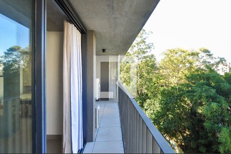 Studio para alugar com 46m², 1 quarto e 1 vaga Studio para alugar com 46m², 1 quarto e 1 vagaVaranda