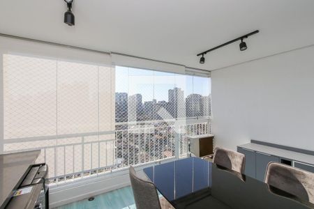 Varanda de apartamento à venda com 2 quartos, 58m² em Chácara Santo Antônio (zona Sul), São Paulo