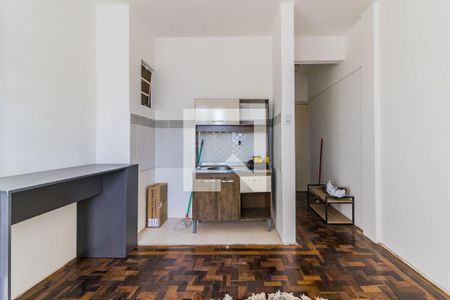 Cozinha de kitnet/studio à venda com 1 quarto, 20m² em Floresta, Porto Alegre