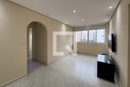 Sala de apartamento para alugar com 2 quartos, 86m² em Indianópolis, São Paulo