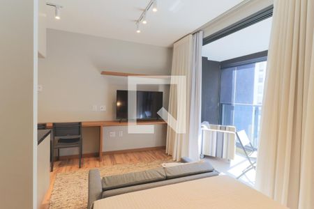 Sala/Quarto de apartamento para alugar com 1 quarto, 30m² em Campo Belo, São Paulo