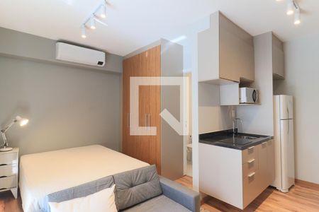 Sala/Quarto de apartamento para alugar com 1 quarto, 30m² em Campo Belo, São Paulo