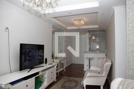 Sala de apartamento à venda com 3 quartos, 76m² em Santa Cecília, Porto Alegre