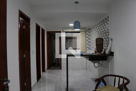 Sala/Cozinha de apartamento à venda com 2 quartos, 42m² em Vila Antonina, São Paulo