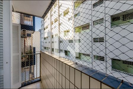 Varanda de apartamento para alugar com 1 quarto, 65m² em Pompéia, Santos