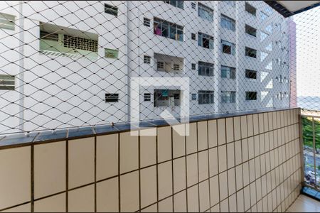 Varanda de apartamento para alugar com 1 quarto, 65m² em Pompéia, Santos