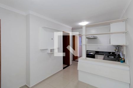 Sala e Cozinha Integrada de apartamento para alugar com 2 quartos, 45m² em Vila Guilhermina, São Paulo