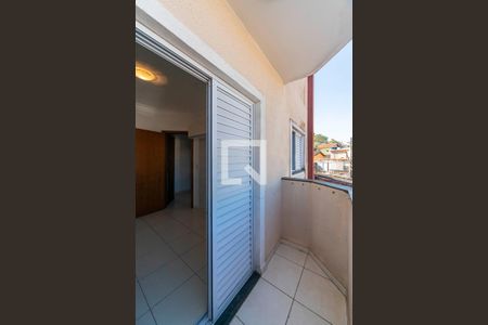 Varanda do Quarto 1 de apartamento para alugar com 2 quartos, 55m² em Jardim Santo André, Santo André