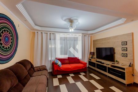 Sala de casa à venda com 4 quartos, 220m² em Campestre, Santo André