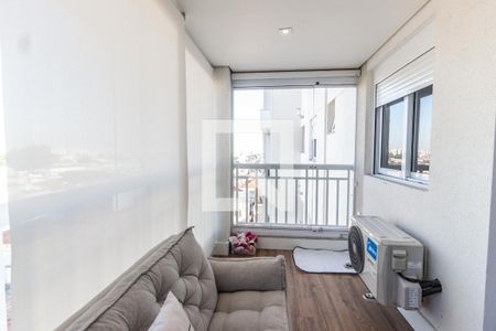 Varanda de apartamento à venda com 2 quartos, 65m² em Vila Dom Pedro Ii, São Paulo