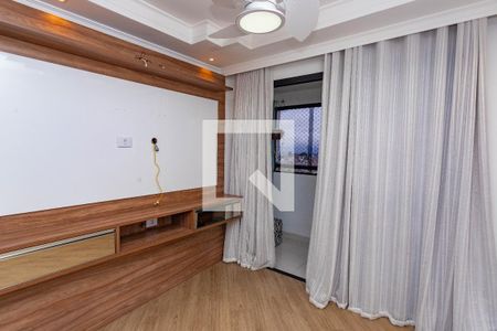 Sala  de apartamento para alugar com 3 quartos, 75m² em Jardim Melo, Diadema