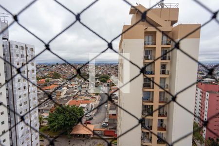 Vista da varanda  de apartamento para alugar com 3 quartos, 75m² em Jardim Melo, Diadema