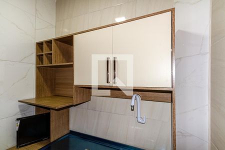 Cozinha de apartamento para alugar com 1 quarto, 30m² em Centro Histórico, Porto Alegre