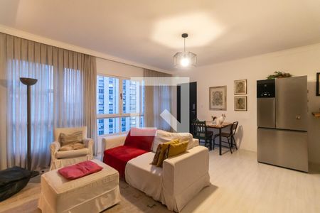 Sala de apartamento à venda com 2 quartos, 89m² em Jardim Paulistano, São Paulo