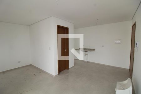 Sala/Cozinha de apartamento à venda com 1 quarto, 34m² em Vila Lúcia, São Paulo
