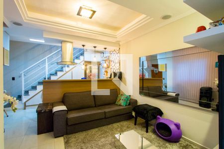 Sala de apartamento à venda com 2 quartos, 100m² em Jardim Ipanema, Santo André