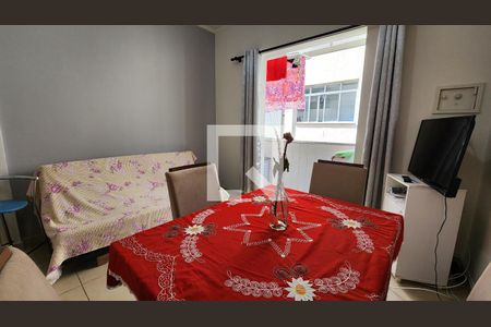 Sala de apartamento para alugar com 1 quarto, 48m² em José Menino, Santos