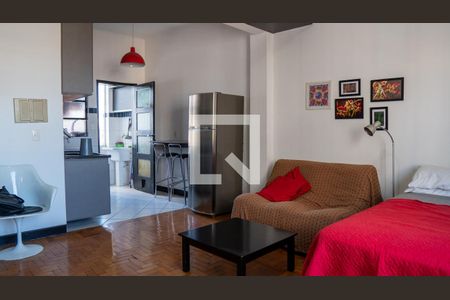 Sala/Quarto de apartamento para alugar com 1 quarto, 47m² em Centro Histórico de São Paulo, São Paulo