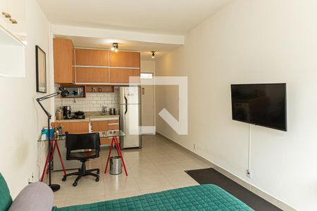 Vista para Cozinha de kitnet/studio à venda com 1 quarto, 32m² em Centro, São Paulo