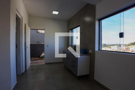 Cozinha de kitnet/studio para alugar com 1 quarto, 45m² em Jardim Caiapiá, Cotia