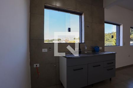 Cozinha de kitnet/studio para alugar com 1 quarto, 45m² em Jardim Caiapiá, Cotia