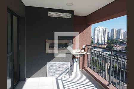 Varanda da Sala de apartamento à venda com 3 quartos, 79m² em Jardim Independência, São Paulo