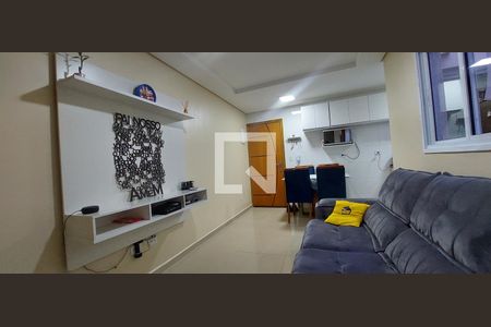 Sala de apartamento para alugar com 2 quartos, 73m² em Vila São João, Santo André