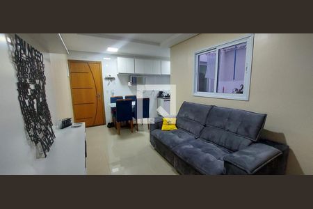 Sala de apartamento para alugar com 2 quartos, 73m² em Vila São João, Santo André