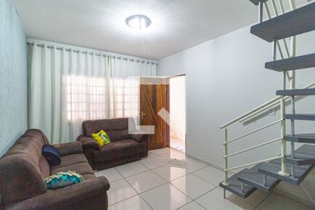 Sala de casa de condomínio para alugar com 3 quartos, 100m² em Vila da Oportunidade, Carapicuíba