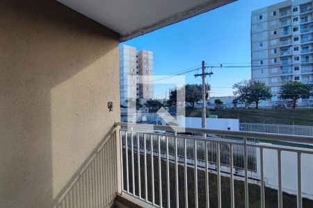 Varanda da Sala de apartamento para alugar com 3 quartos, 61m² em Jardim Ipaussurama, Campinas