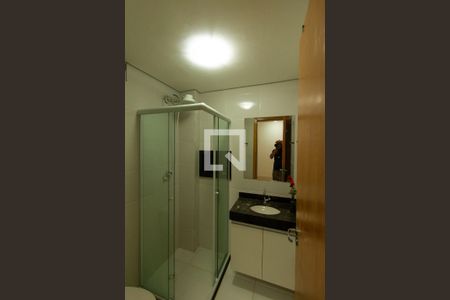 Banheiro de kitnet/studio à venda com 1 quarto, 29m² em Quinta da Paineira, São Paulo