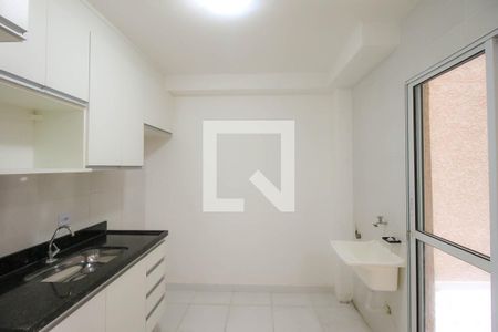 Cozinha de kitnet/studio para alugar com 1 quarto, 29m² em Quinta da Paineira, São Paulo