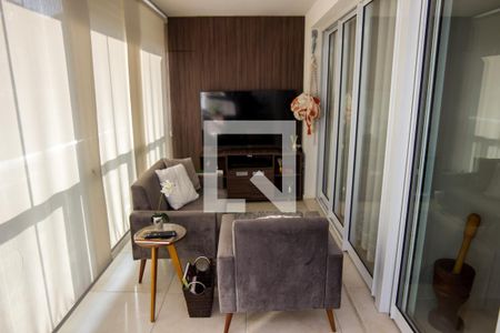 Varanda Sala de apartamento para alugar com 2 quartos, 63m² em Consolação, São Paulo