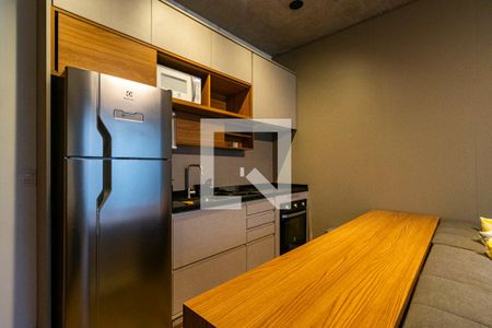 Sala e Cozinha de kitnet/studio para alugar com 1 quarto, 44m² em Vila Mariana, São Paulo