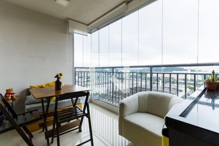 Varanda de apartamento para alugar com 2 quartos, 60m² em Vila Anastácio, São Paulo