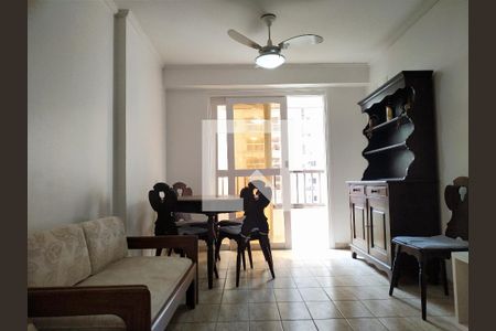 Sala de apartamento para alugar com 2 quartos, 70m² em Centro, Guarujá